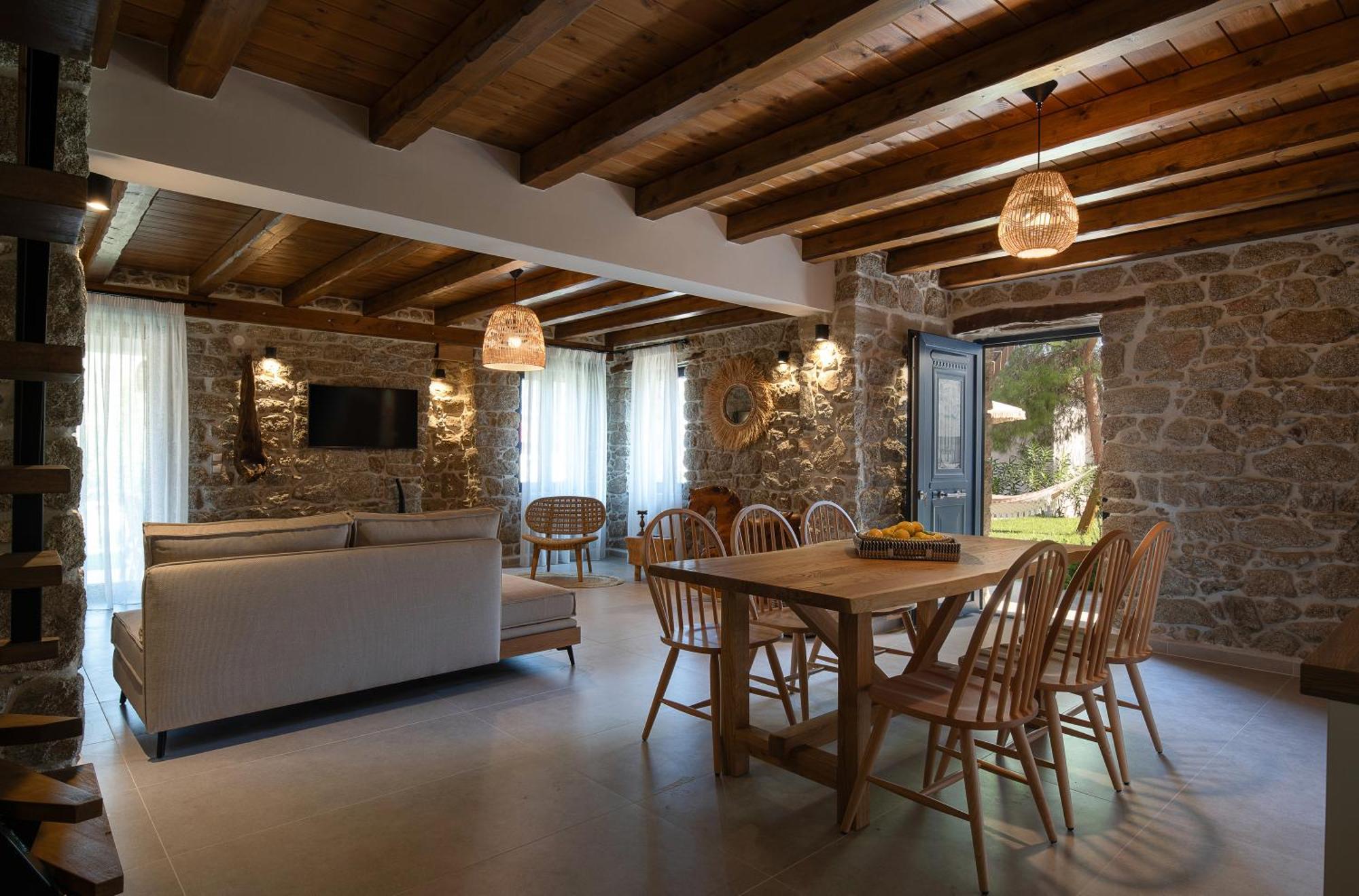 Lithos Villas Apollon Сикия Екстериор снимка