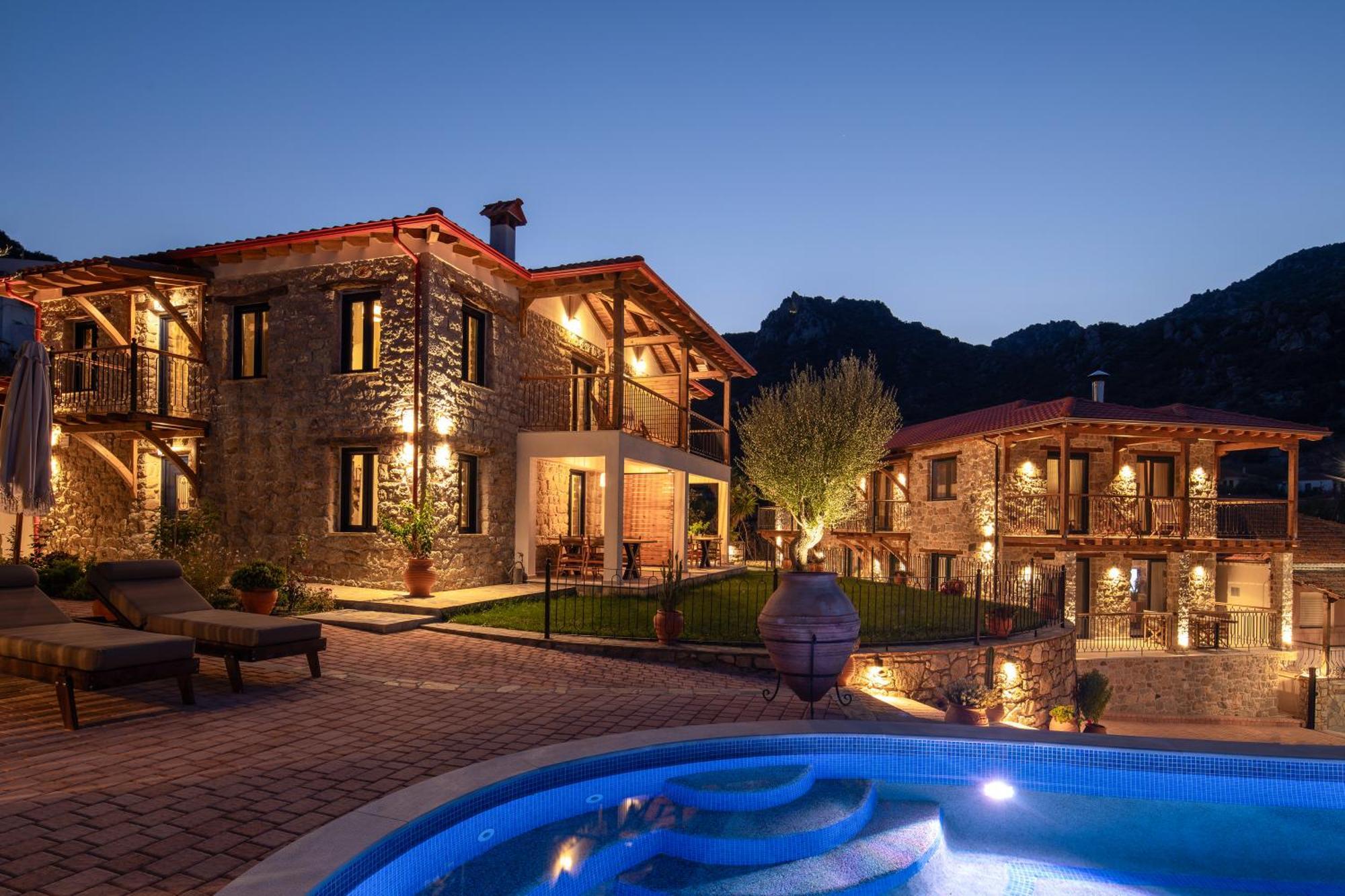 Lithos Villas Apollon Сикия Екстериор снимка
